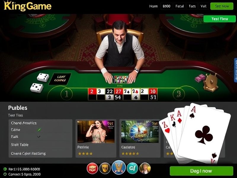 Welcome to KingGame.com – your premier destination for online casino games, live dealers, and exclusive gambling bonuses. Experience slots, poker, blackjack, and more in a secure and thrilling environment.